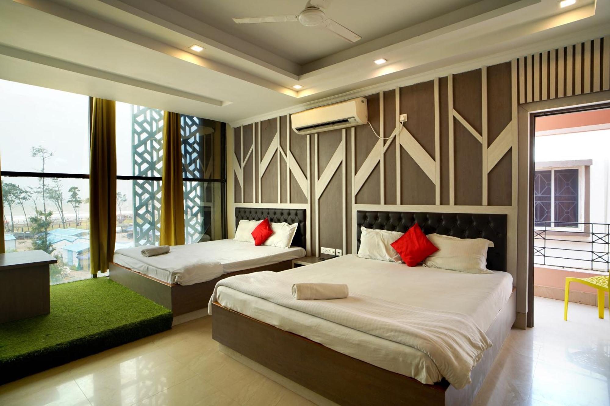 Royal Sea View !! Beach Front With Free Wifi !! Digha  Eksteriør billede